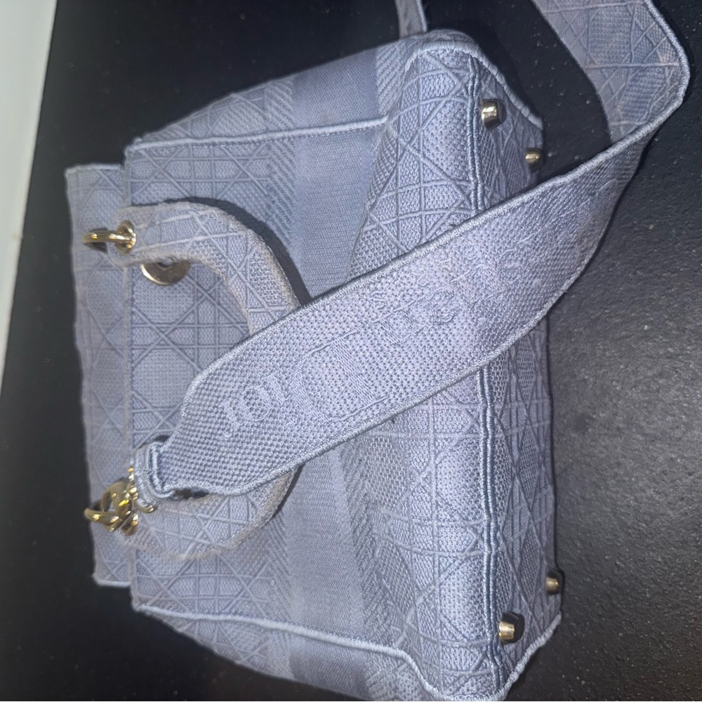 Lady Dior d-Lite Medium Denim Bag - Picture 16 of 16